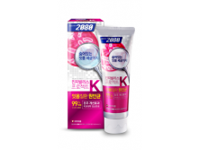 KeraSys Зубная паста 2080 КЕЙ антибактериальная Розовая с гинко 100гр