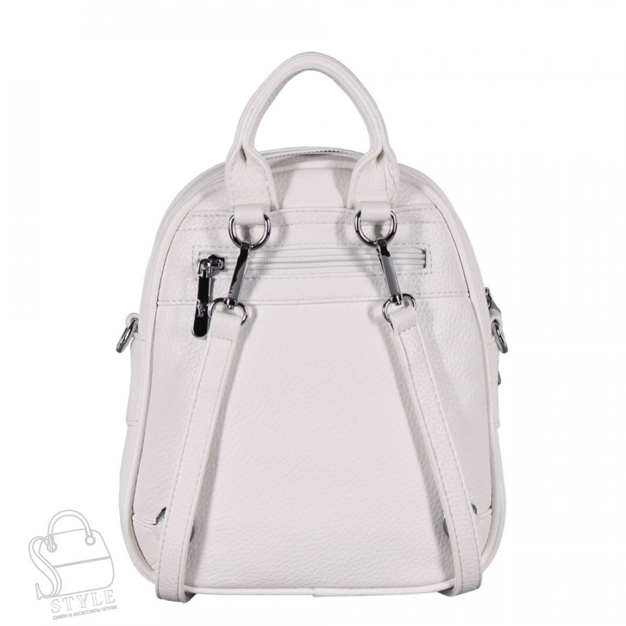 Рюкзак женский 670100 white Velina Fabbiano-Safenta/30 в Новосибирске