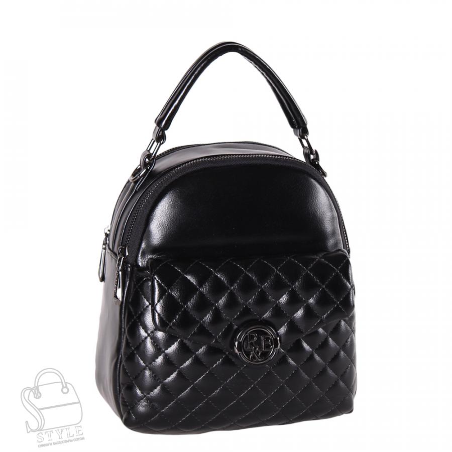 Рюкзак женский 3359-01 black Polina&Eiterou/50
