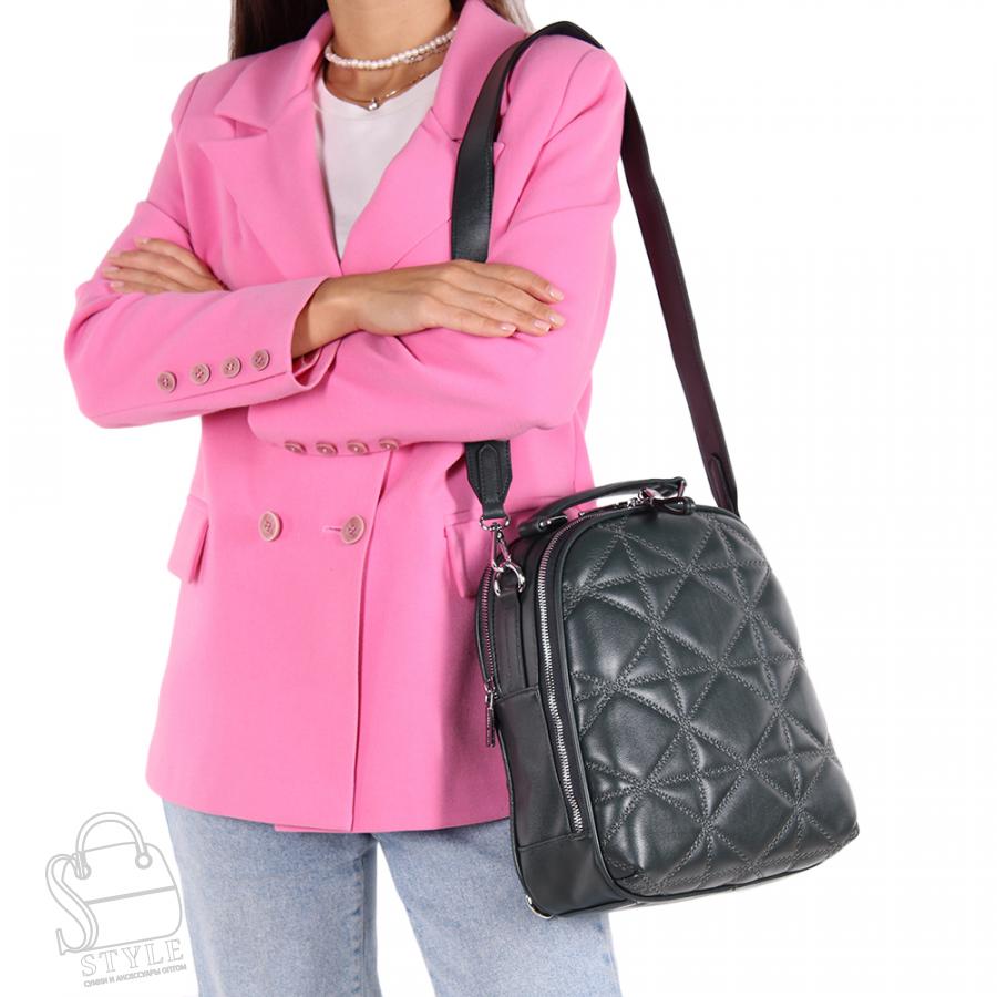 Рюкзак женский 575338-3 d.green Velina Fabbiano/50 в Новосибирске