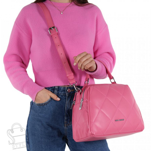 Сумка женская  592905-8 rose red Velina Fabbiano