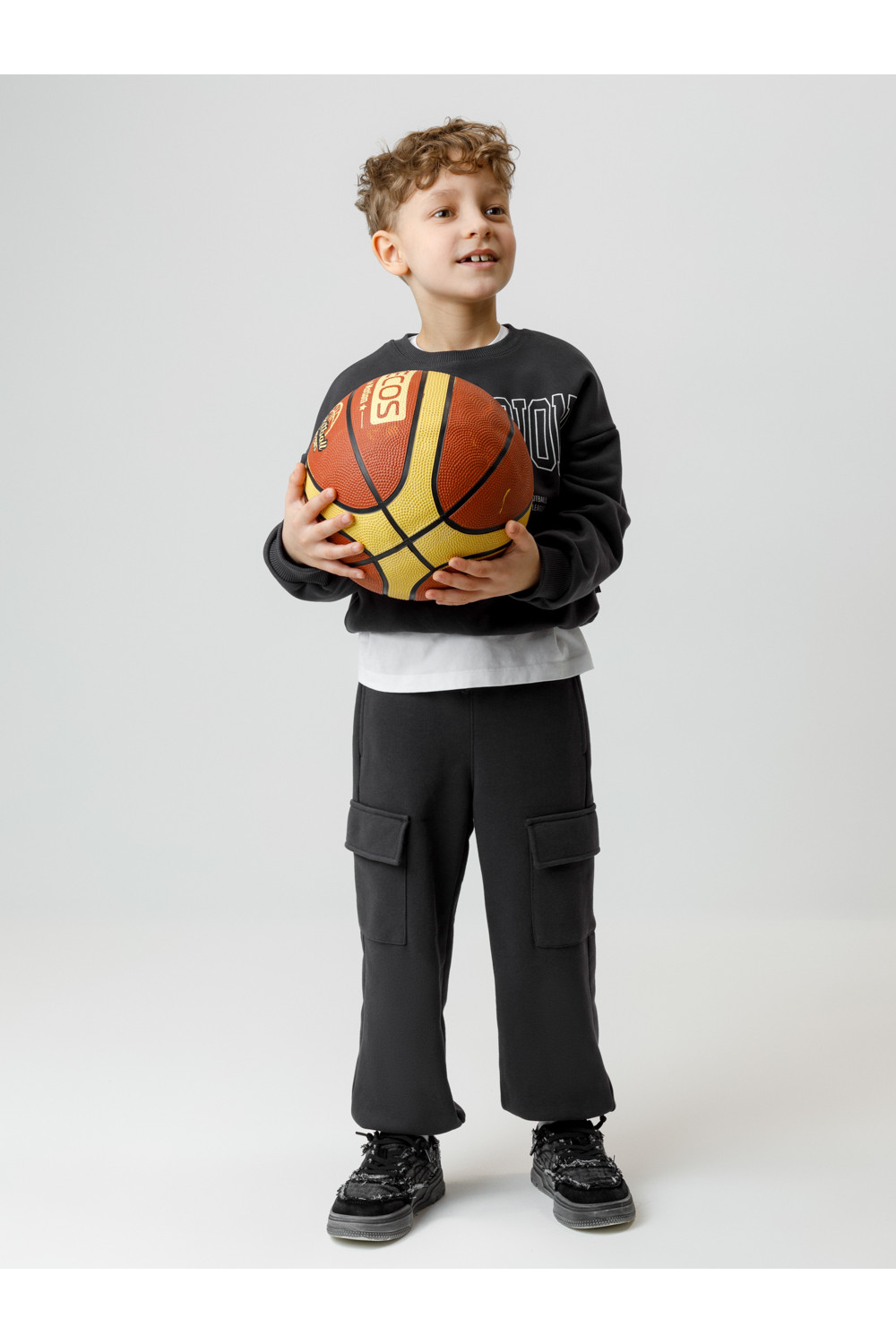 Crockid Брюки КР 400854 антрацитовый 3902 к594 Crockid