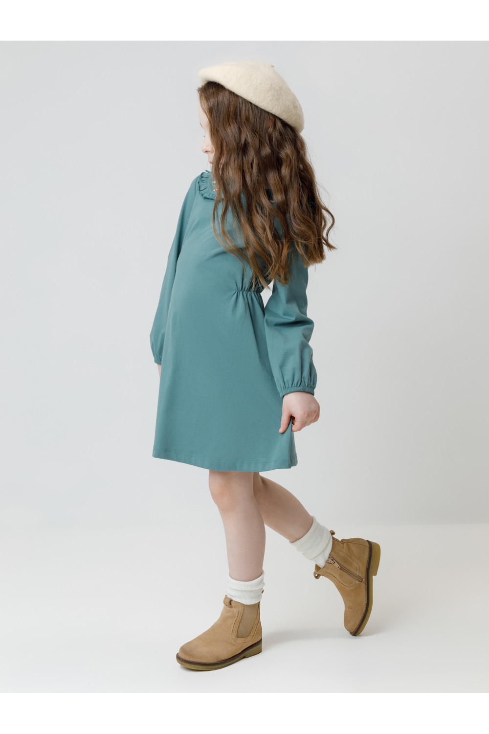 Crockid Платье КР 5943 бирюзовый тон к629 Crockid
