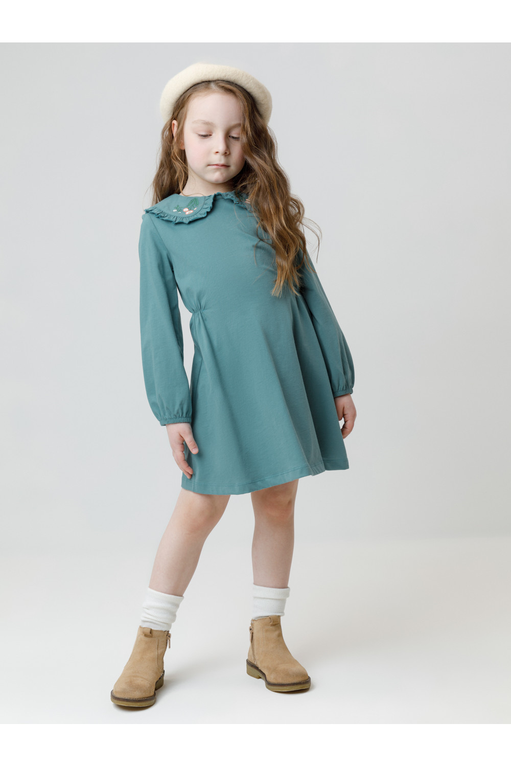 Crockid Платье КР 5943 бирюзовый тон к629 Crockid