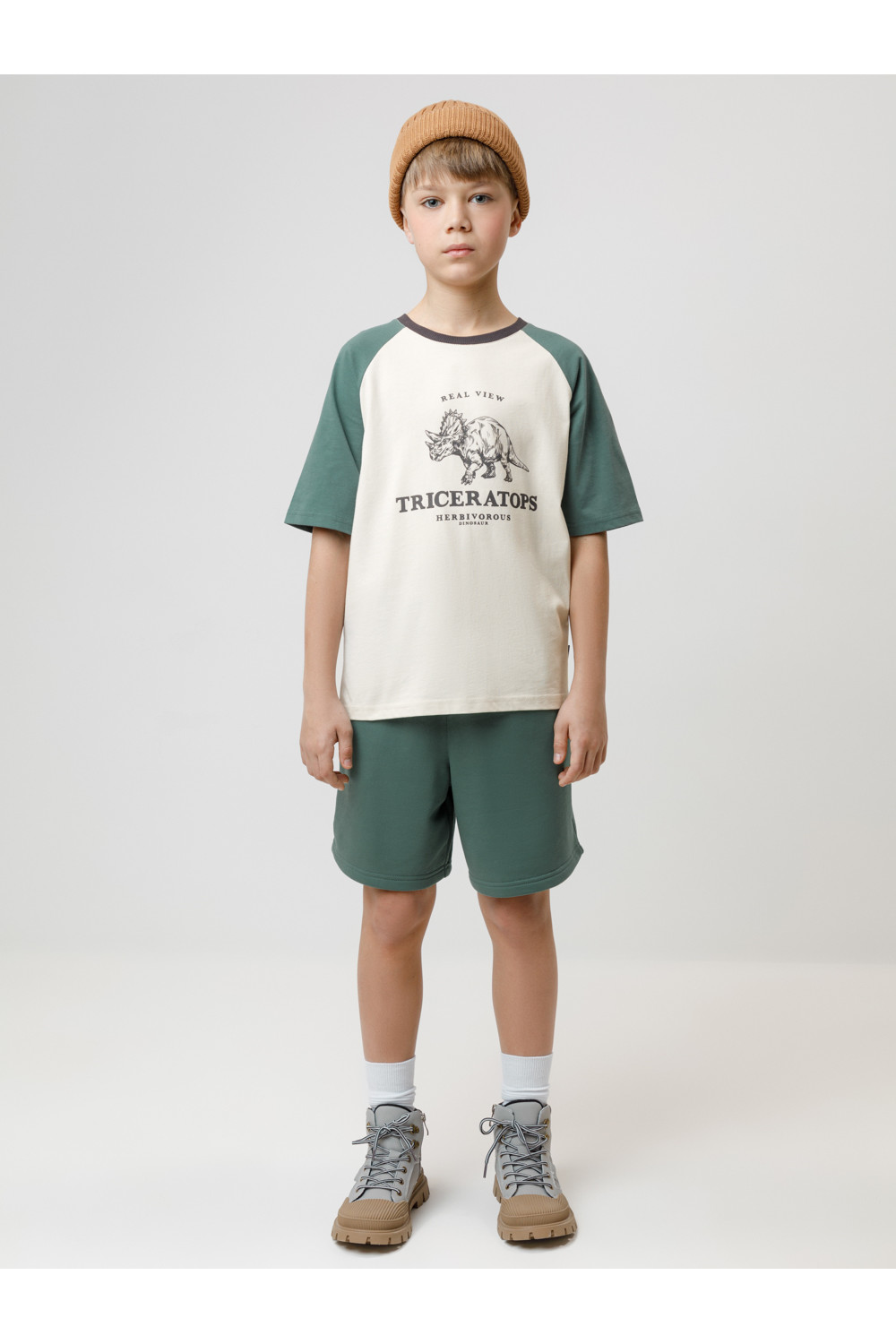Crockid Шорты КР 400862 темно-зеленый 5611 к608 Crockid
