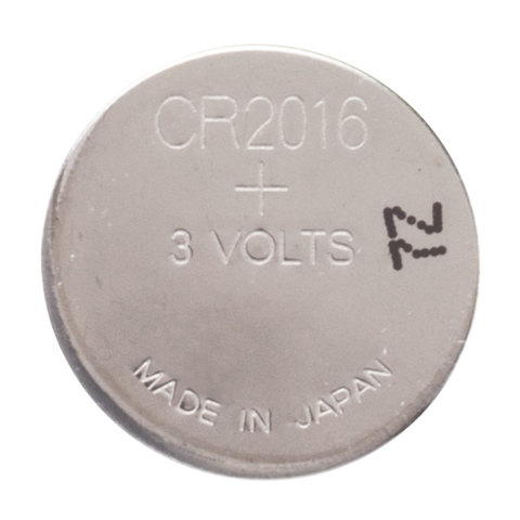Батарейка GP Lithium, CR2016, литиевая, 1 шт., в блистере (отрывной блок), CR2016-7CR5, 454099