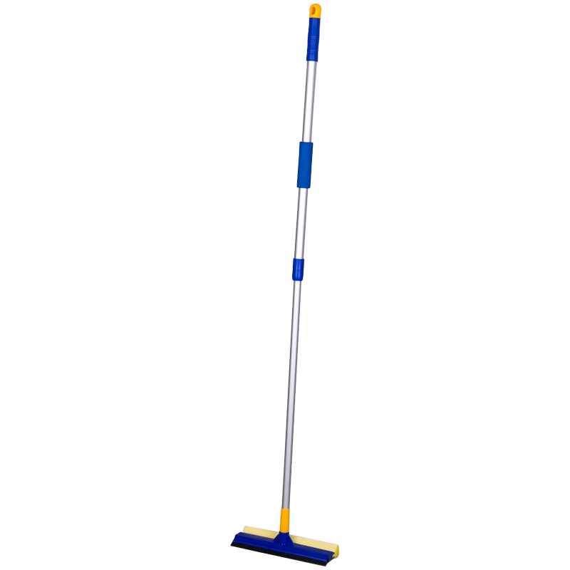 Стекломойка OfficeClean Professional, алюм. телеск. ручка 76-125см, раб. часть 25см (стяжка,губка,ручка), 266771