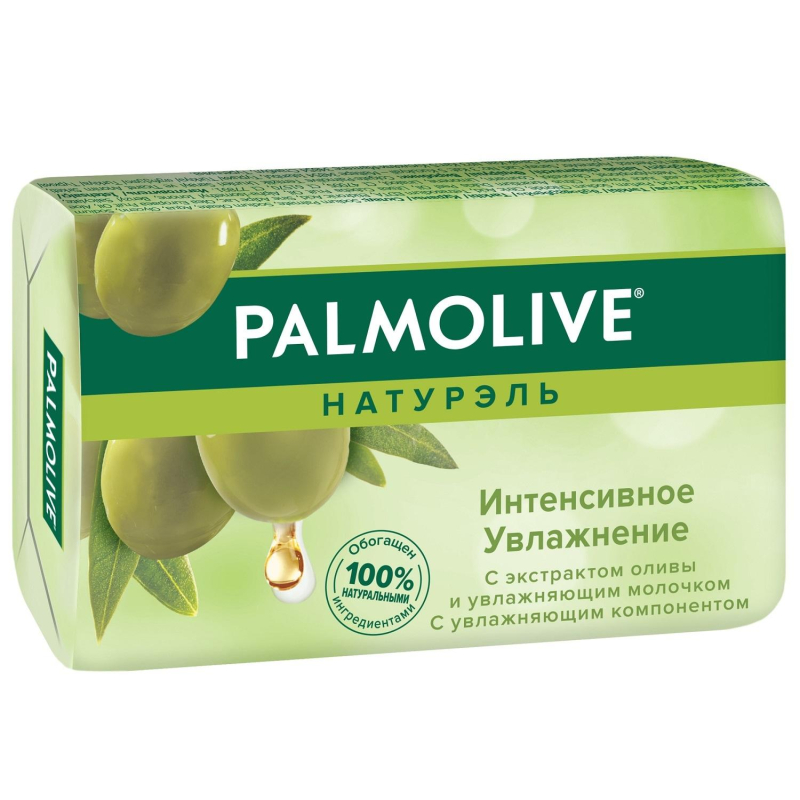Мыло туалетное 90г PALMOLIVE Интенсивное увлажнение (с экстрактом оливы) 15584