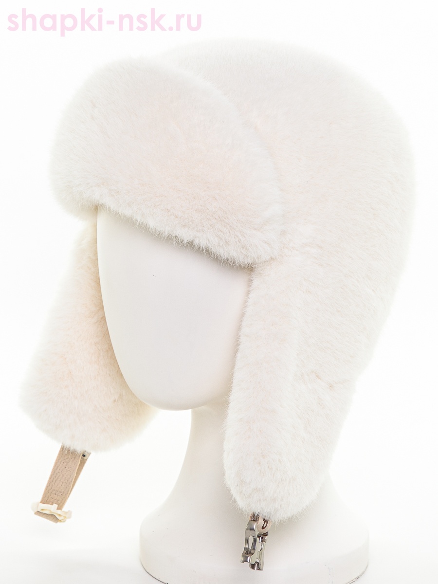 Дина экомех ласка Ушанка женская флис (56-58)