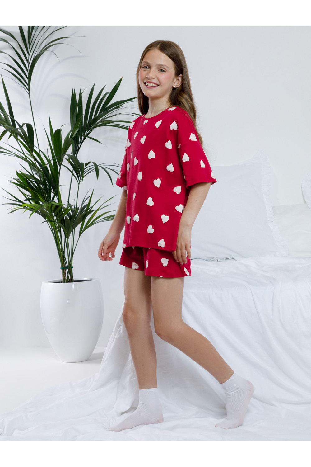 Crockid Пижама МП 1655-1 красный С053 Н055.3 Crockid