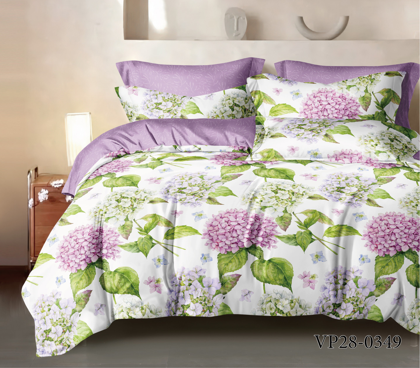 Постельное белье Зима-Лето из поплина с окантовкой ЗЛПО28-1449