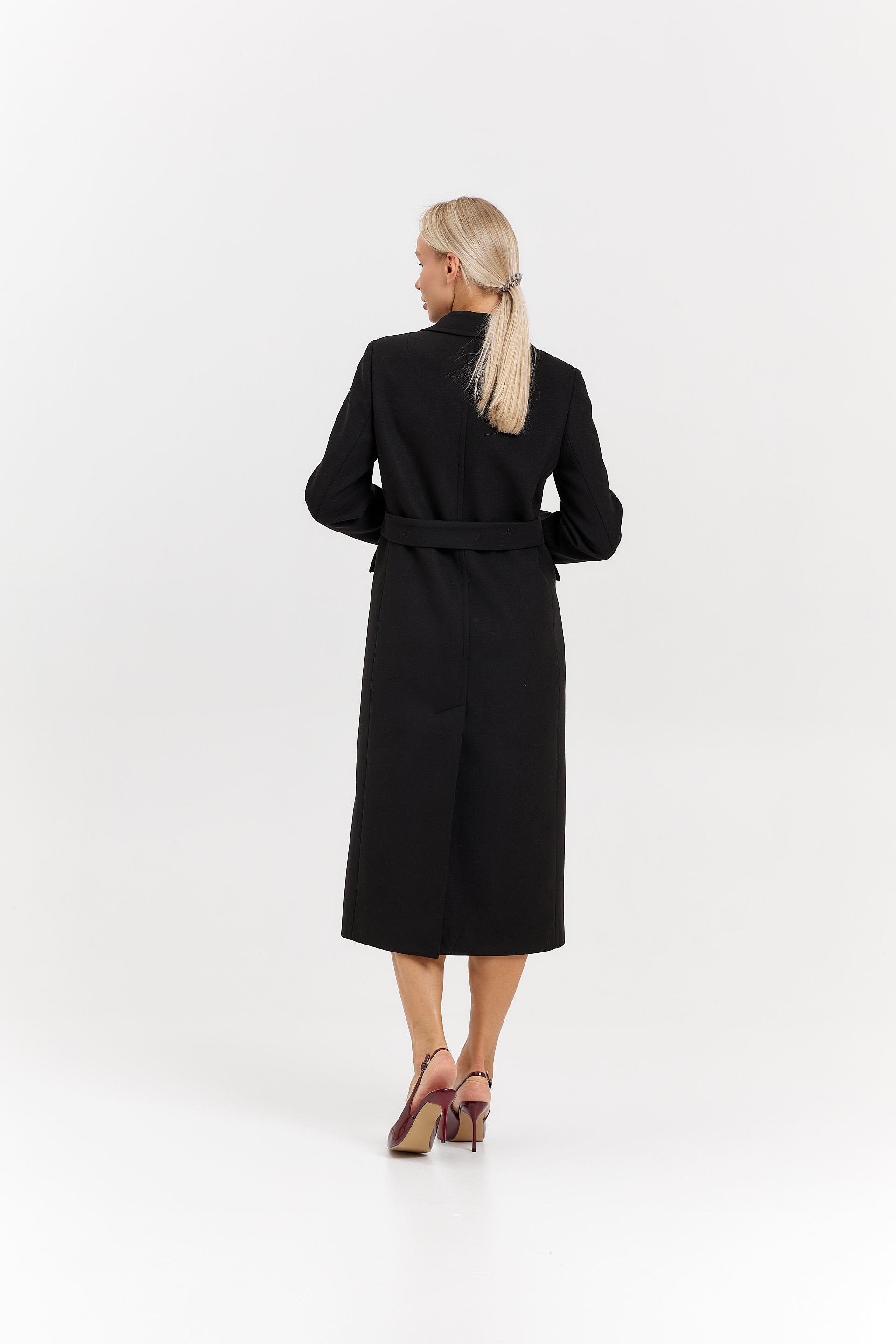 Пальто женское демисезонное 27210 (черный)