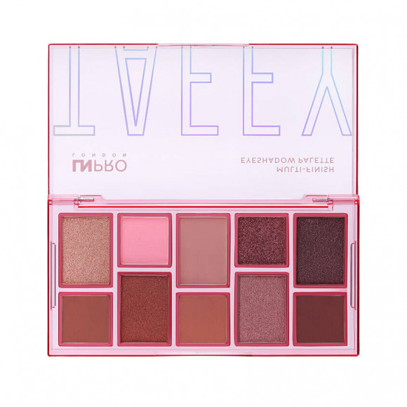 LN Professional Multi-Finish Eyeshadow Palette Набор теней для век, Тон 404 Taffy, 10 гр. Тестер