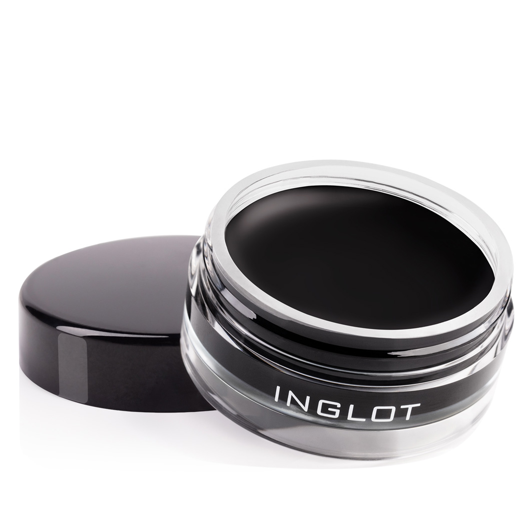 INGLOT Подводка для глаз гелевая AMC eyeliner gel водостойкая, Тон 77 черный, 5,5 г.