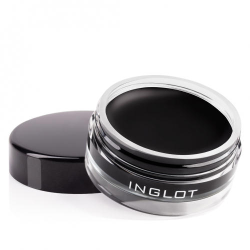 INGLOT Подводка для глаз гелевая AMC eyeliner gel водостойкая, Тон 77 черный, 5,5 г. 