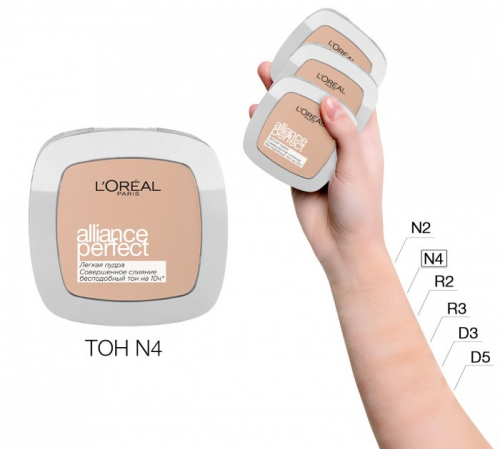  L'Oreal Paris Alliance Perfect Компактная пудра 