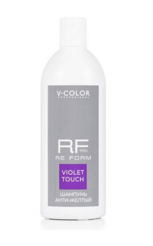 V-COLOR RE FORM VIOLET TOUCH - Шампунь Антижелтый фиолетовый для осветленных 500мл
