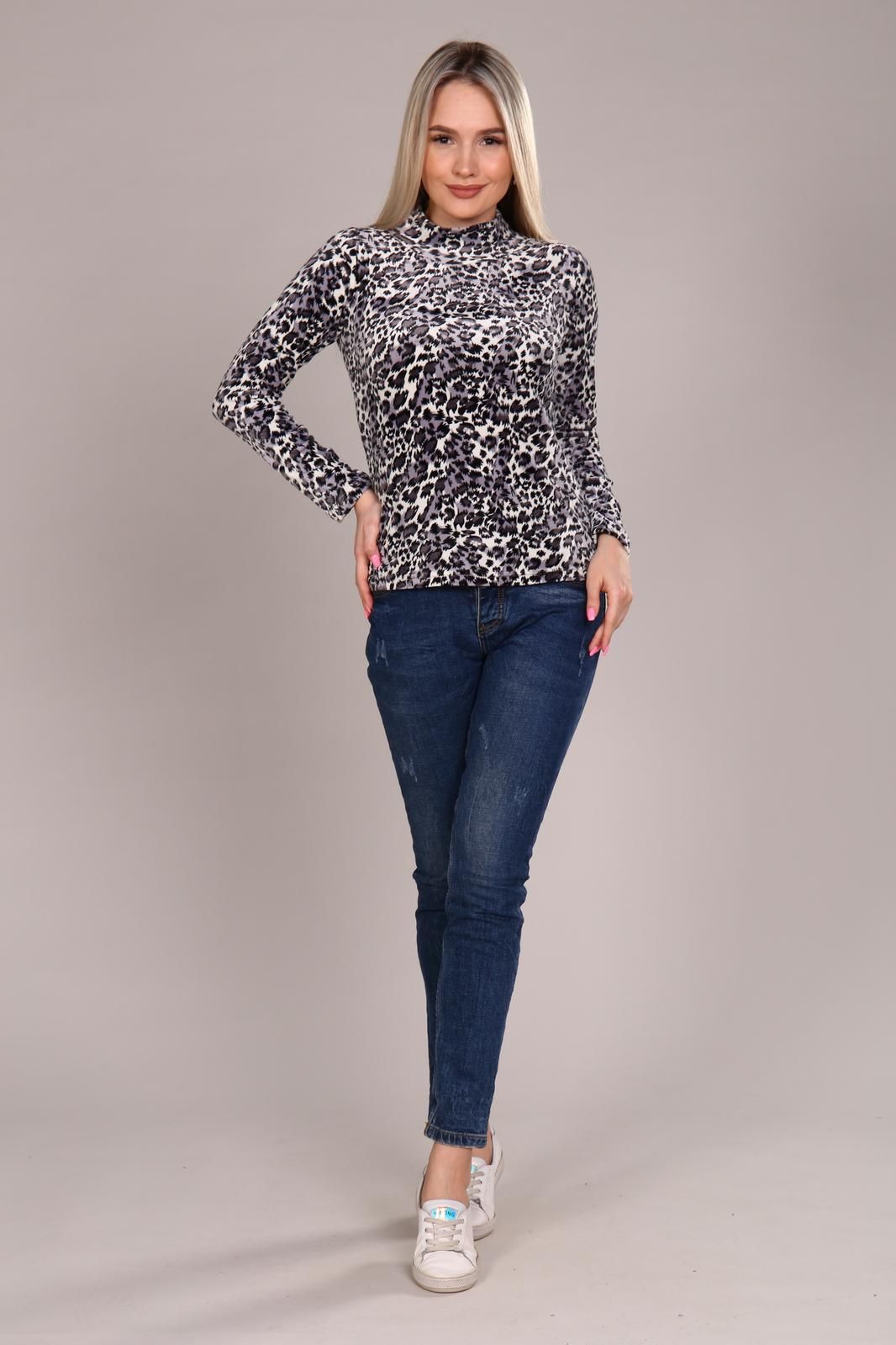 Женская водолазка Блезир / серый