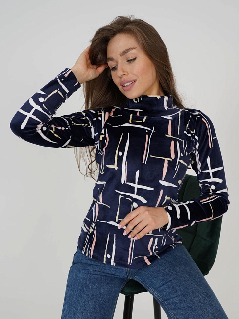 Женская водолазка Блезир / желтый