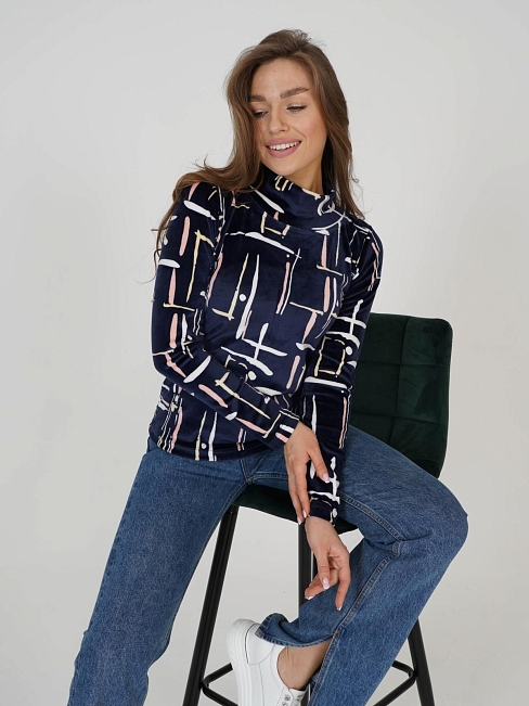 Женская водолазка Блезир / желтый