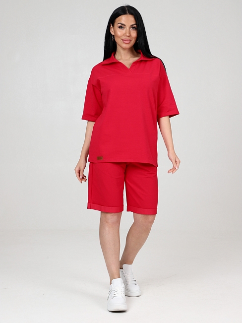 Женский костюм М- 337 / малиновый