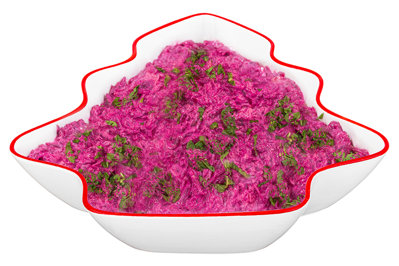 Блюдо-шубница глубокое 1,2 л 26,8*25,7*5,8 см