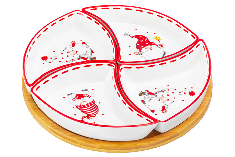 Менажница 25*25*6 см