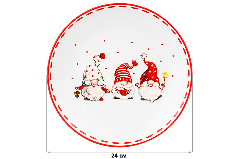 Тарелка 24*24*2,3 см