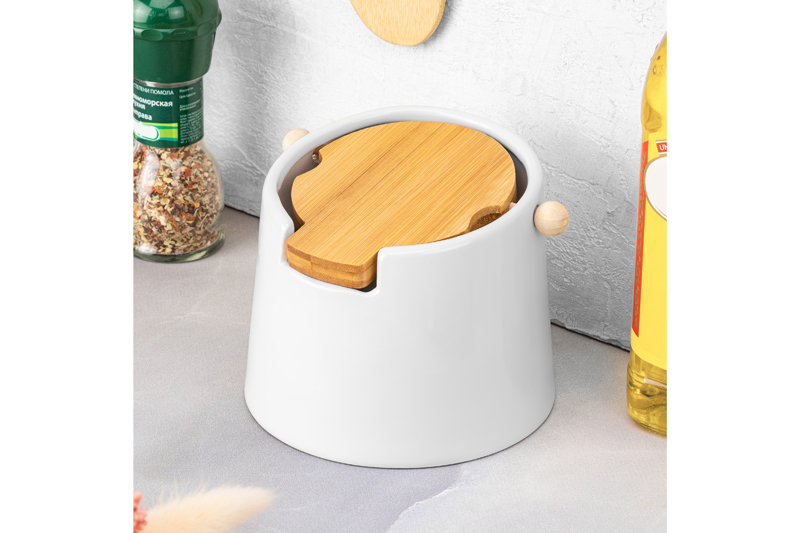 Банка для сыпучих продуктов 700 мл 14,5*13,5*11,5 см