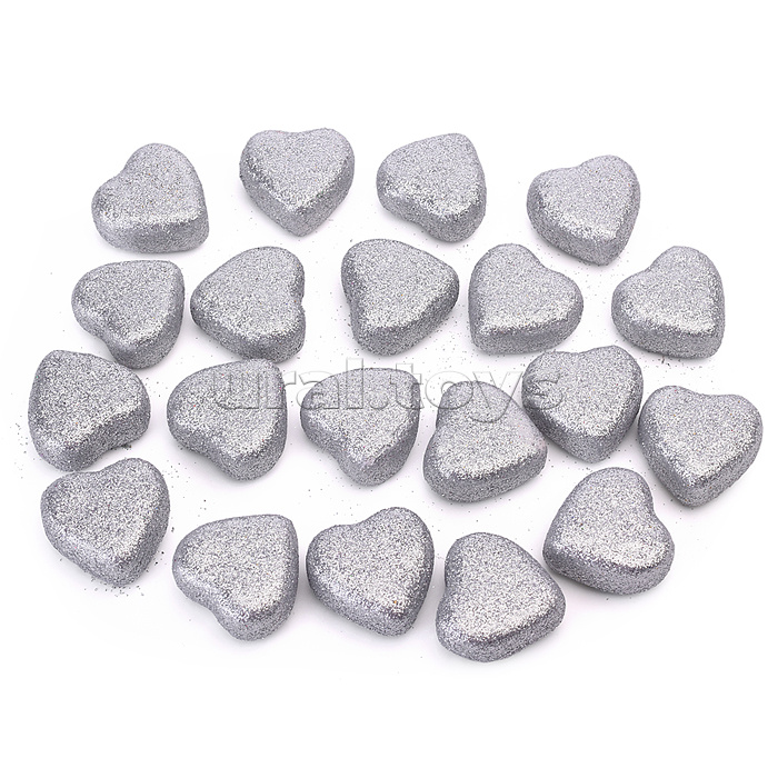 Заготовка для декорирования. Сердце Glitter