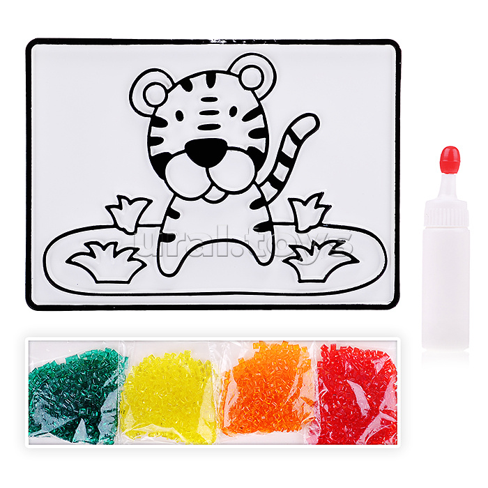 Насыпь на клей