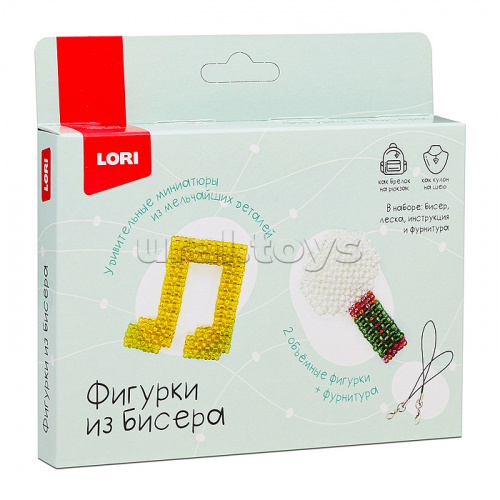 Фигурки из бисера. Брелоки 