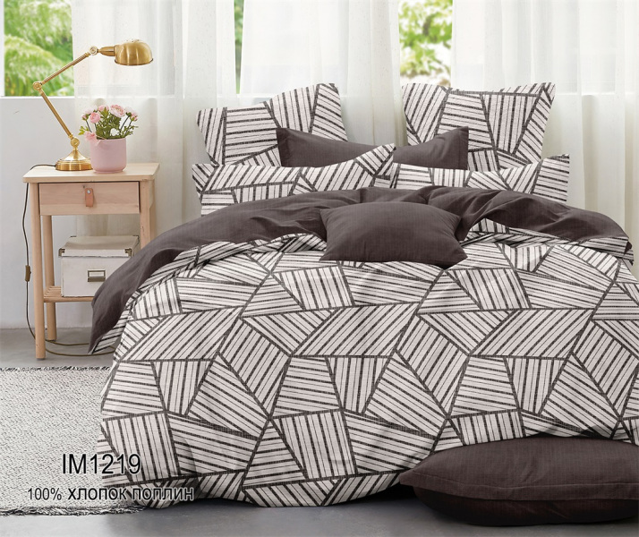 Постельное белье из Поплина с наволочками 50х70 ПН-14