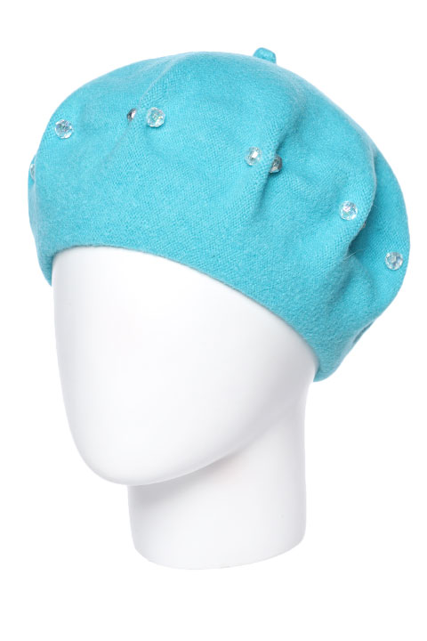 Берет женский Di Lana Юсонце бисер