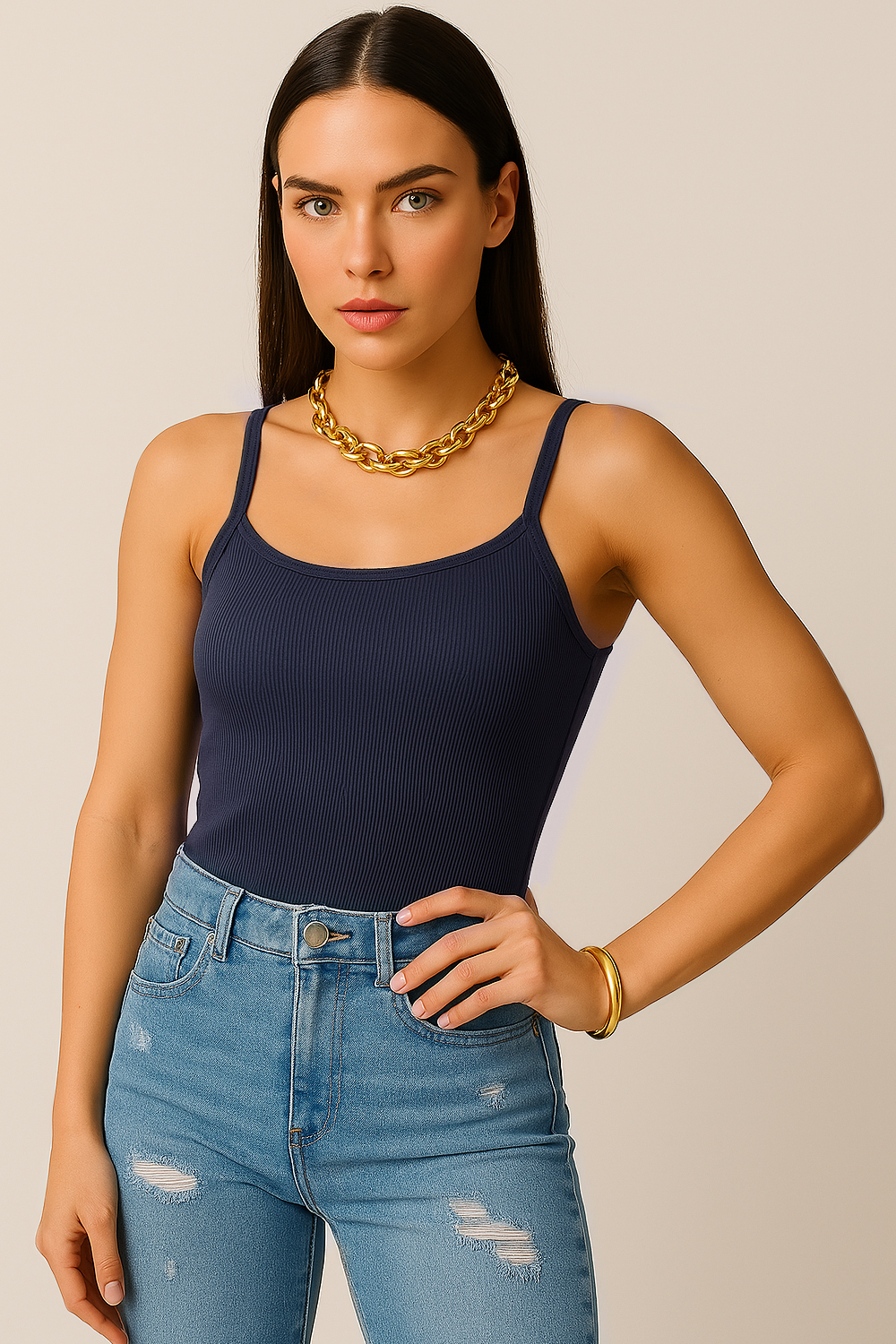 Майка женская 14437/1 / графит