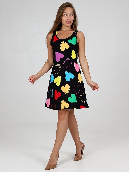 Женский сарафан М-945 / Сердце