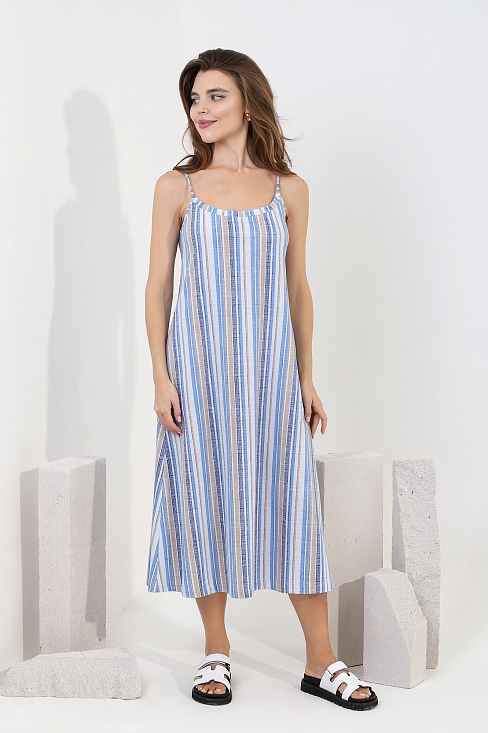 Женский сарафан Владислава-3 / Голубой