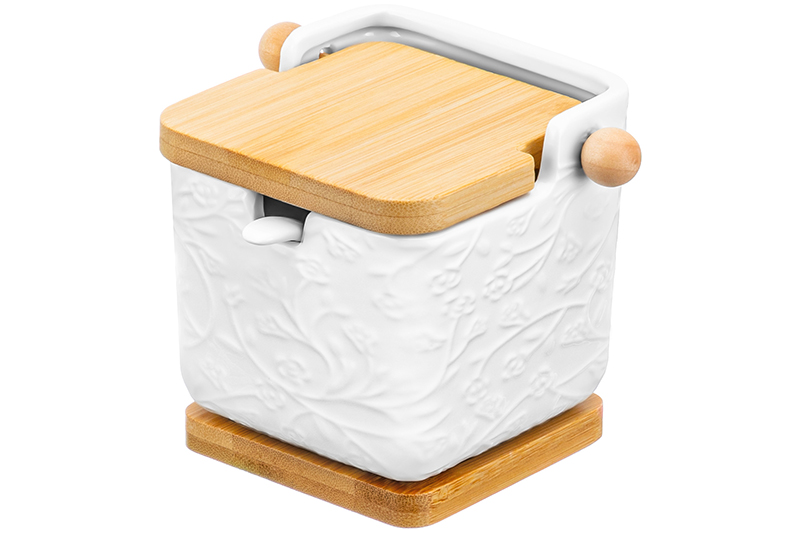 БЫЛО 607 руб! Банка д/сыпучих продуктов 300 мл 12*9*9,5 см