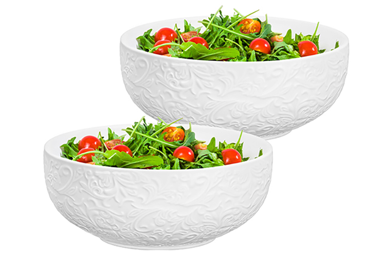 БЫЛО 956 руб! Набор 2 салатников 16,5*16,5*6 см 800 мл