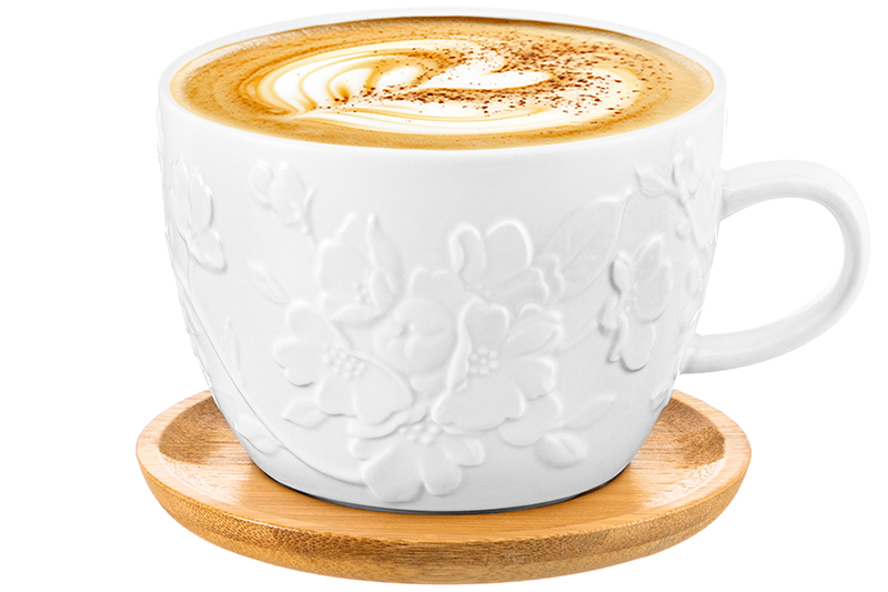 БЫЛО 555 руб! Чашка для капучино и кофе латте 500 мл 15*12,8*8,5 см