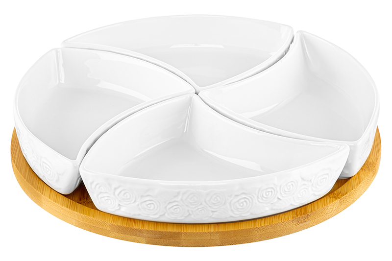 БЫЛО 1329 руб! Менажница 25*25*6 см