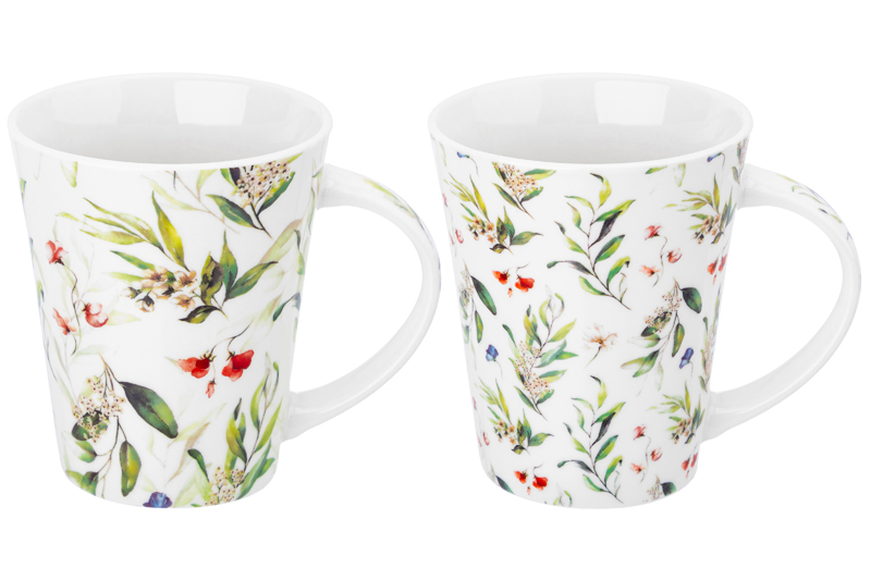 БЫЛО 631 руб! Набор 2 кружек 350 мл 12*9*11 см