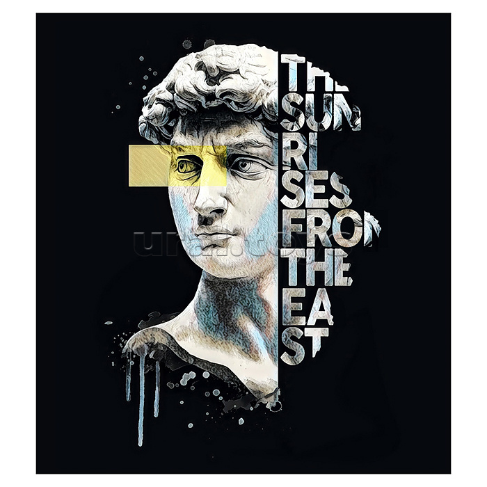 Холст с красками 40х50 см по номерам