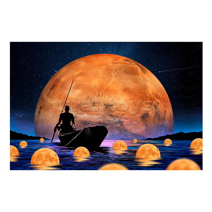 Холст с красками 22х30 по номерам