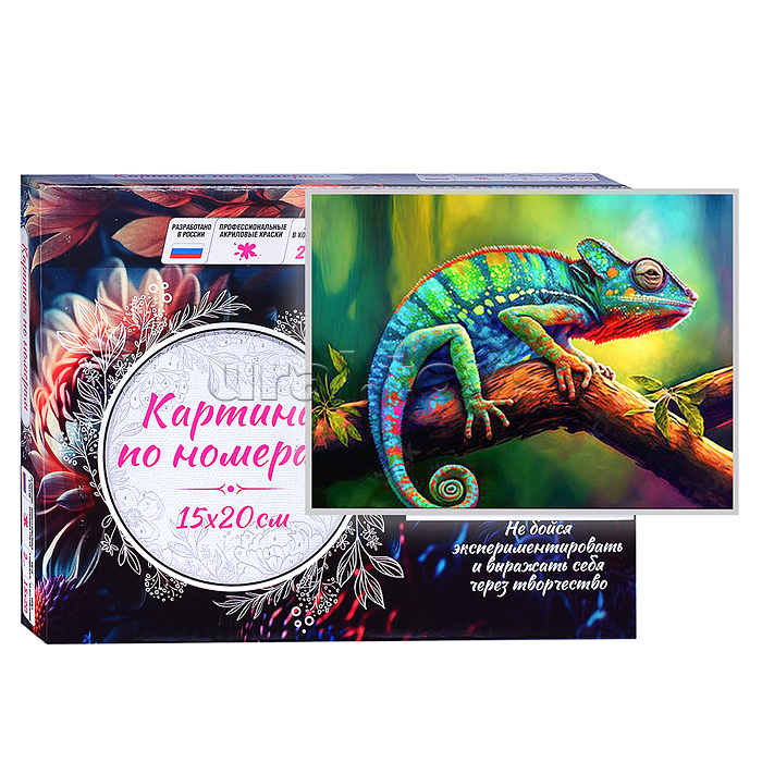 Картина по номерам 15х20