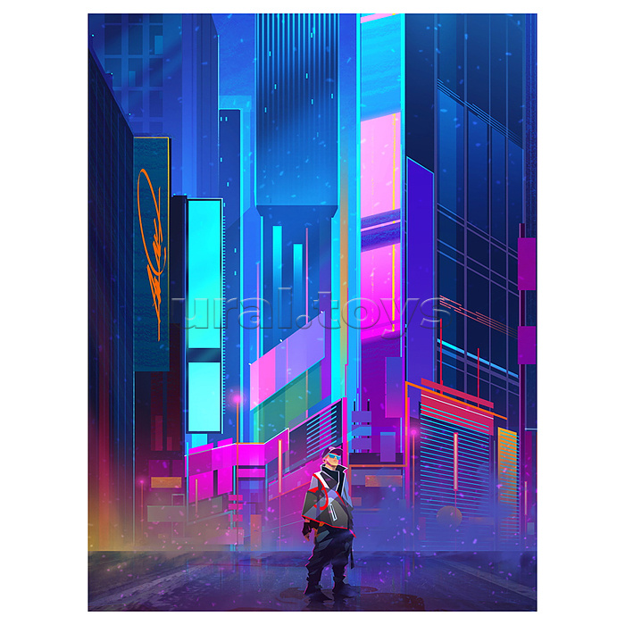 Холст с красками 30х40 по номерам