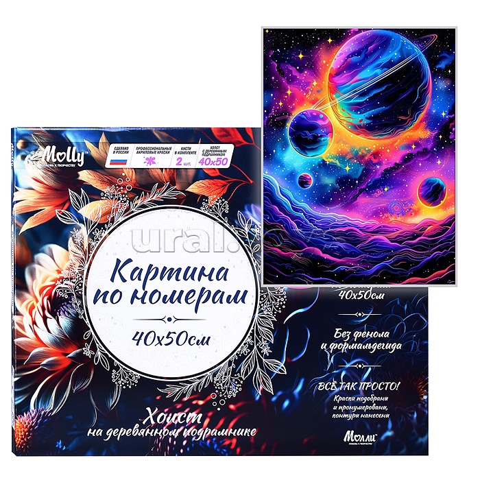 Картина по номерам 40х50