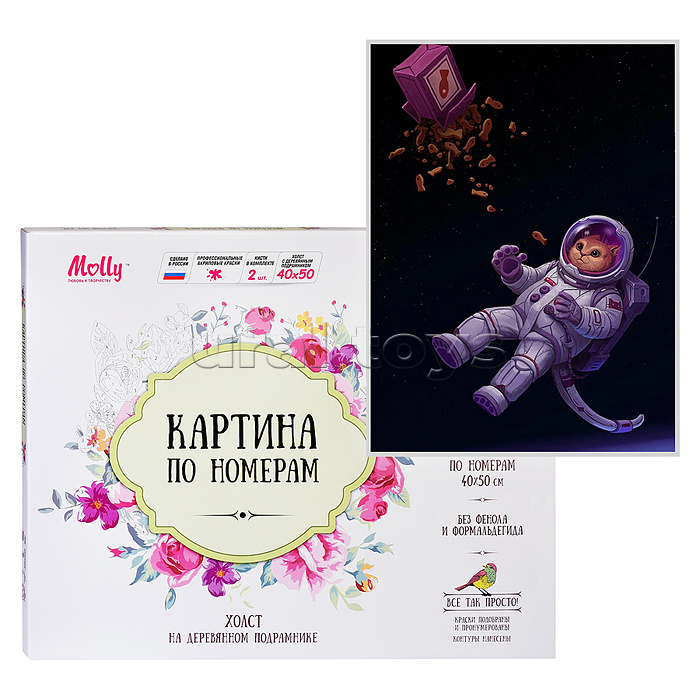 Картина по номерам 40х50