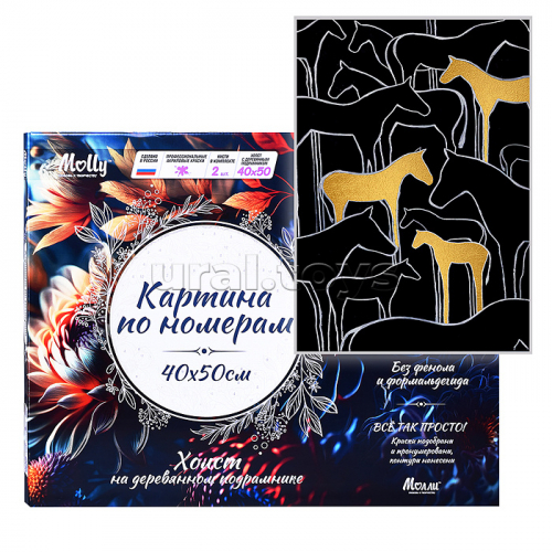 Картина по номерам 40х50 