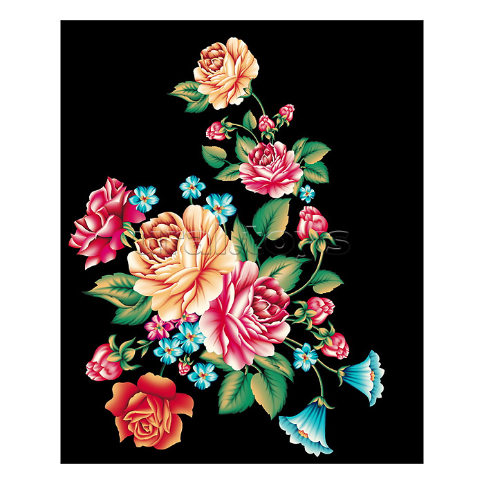 Холст с красками 30х40 см по номерам